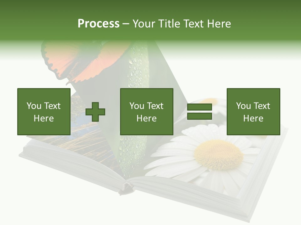 Education Symbol Studying PowerPoint Template