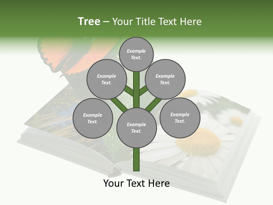Education Symbol Studying PowerPoint Template
