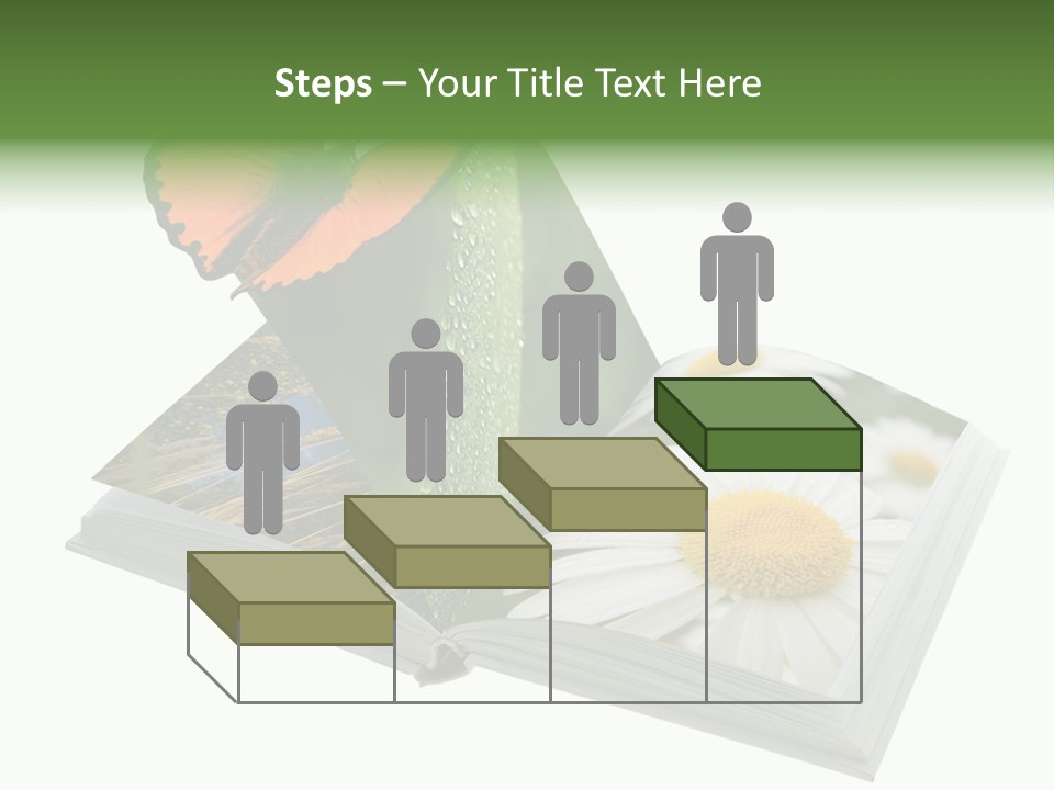 Education Symbol Studying PowerPoint Template