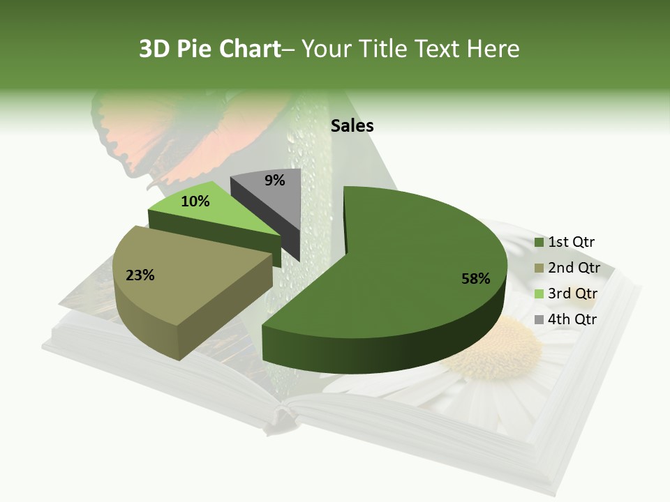 Education Symbol Studying PowerPoint Template