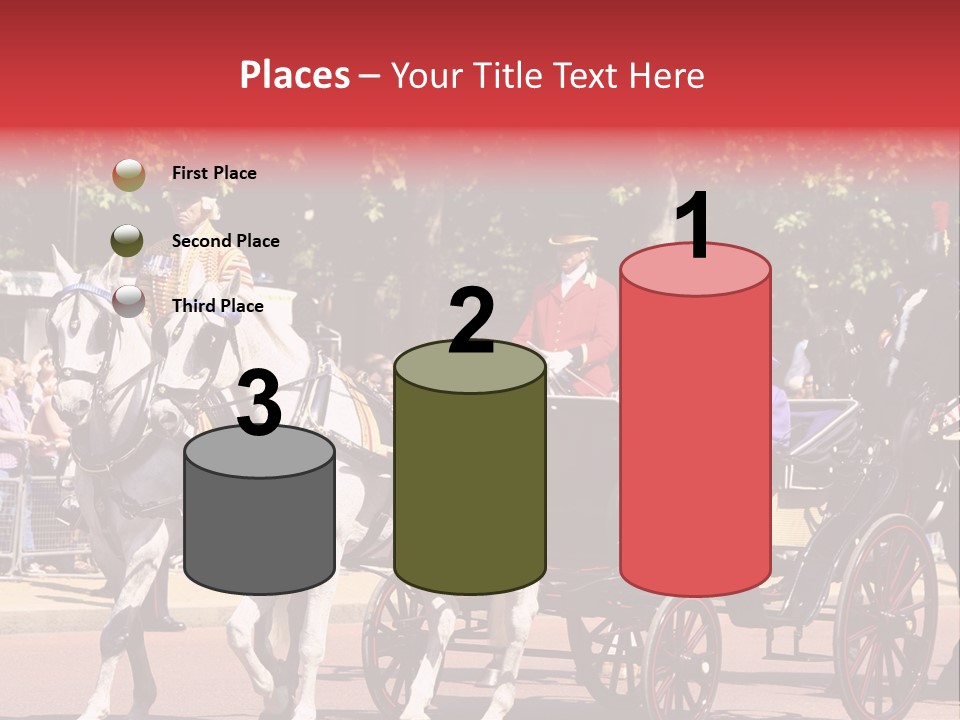 June Trooping The Colour London PowerPoint Template