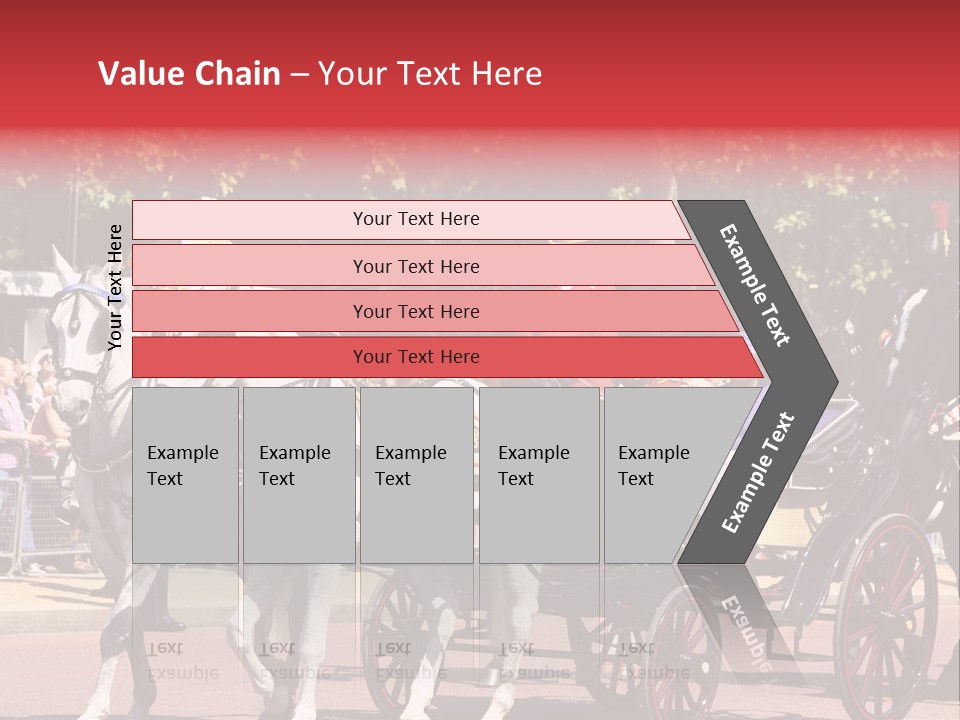 June Trooping The Colour London PowerPoint Template