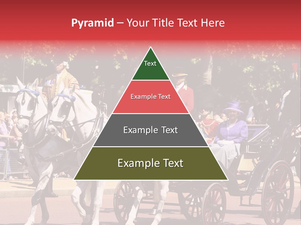 June Trooping The Colour London PowerPoint Template