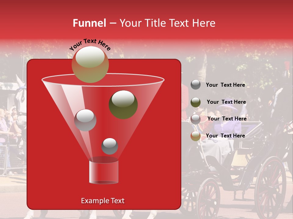 June Trooping The Colour London PowerPoint Template