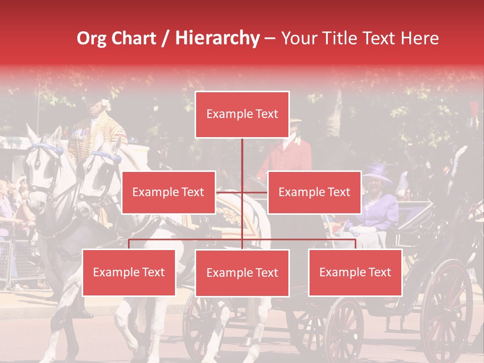 June Trooping The Colour London PowerPoint Template