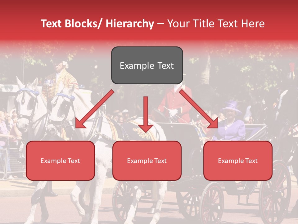 June Trooping The Colour London PowerPoint Template