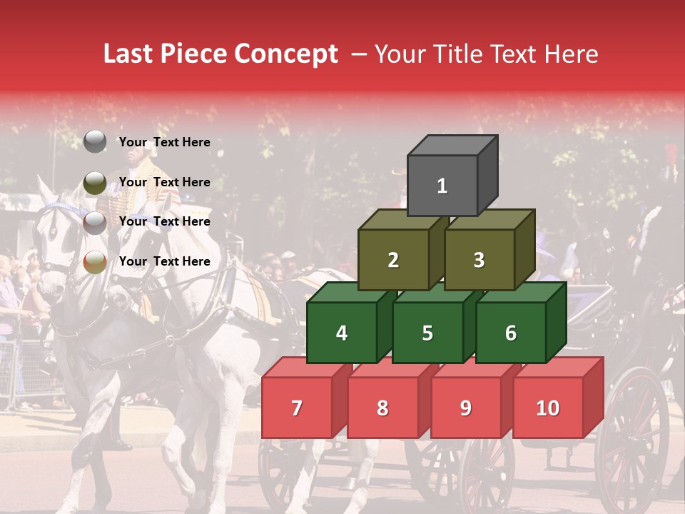 June Trooping The Colour London PowerPoint Template