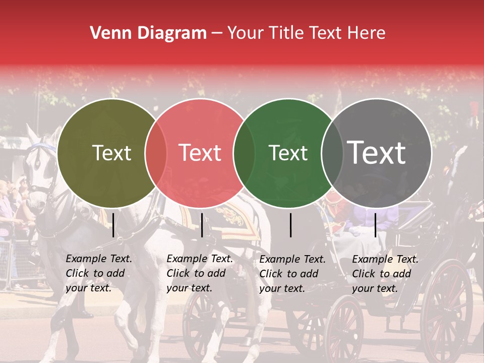June Trooping The Colour London PowerPoint Template