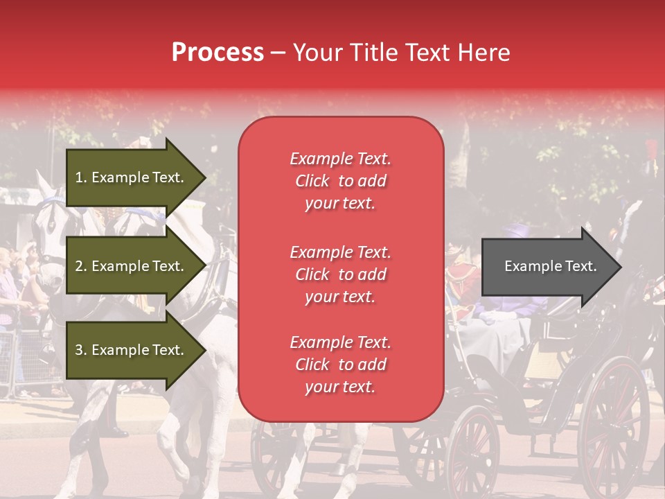 June Trooping The Colour London PowerPoint Template
