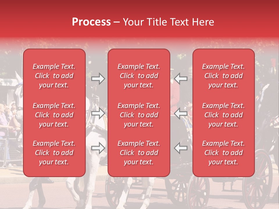 June Trooping The Colour London PowerPoint Template
