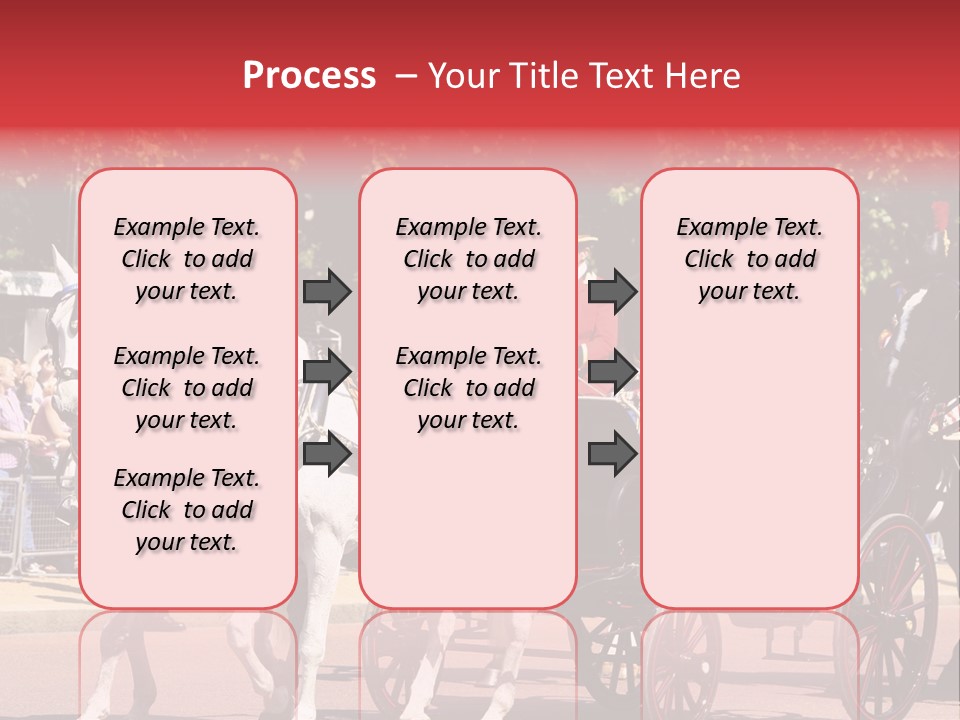 June Trooping The Colour London PowerPoint Template