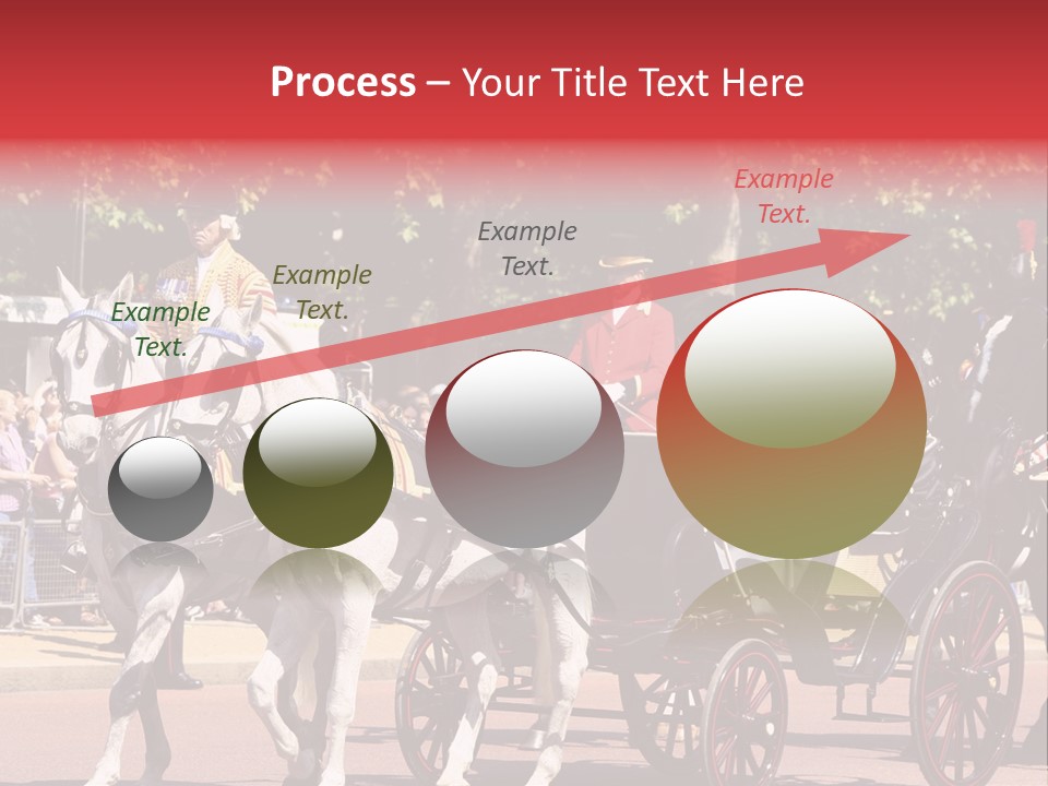 June Trooping The Colour London PowerPoint Template