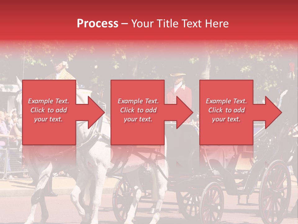 June Trooping The Colour London PowerPoint Template