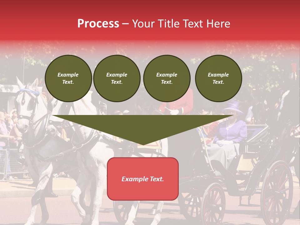 June Trooping The Colour London PowerPoint Template