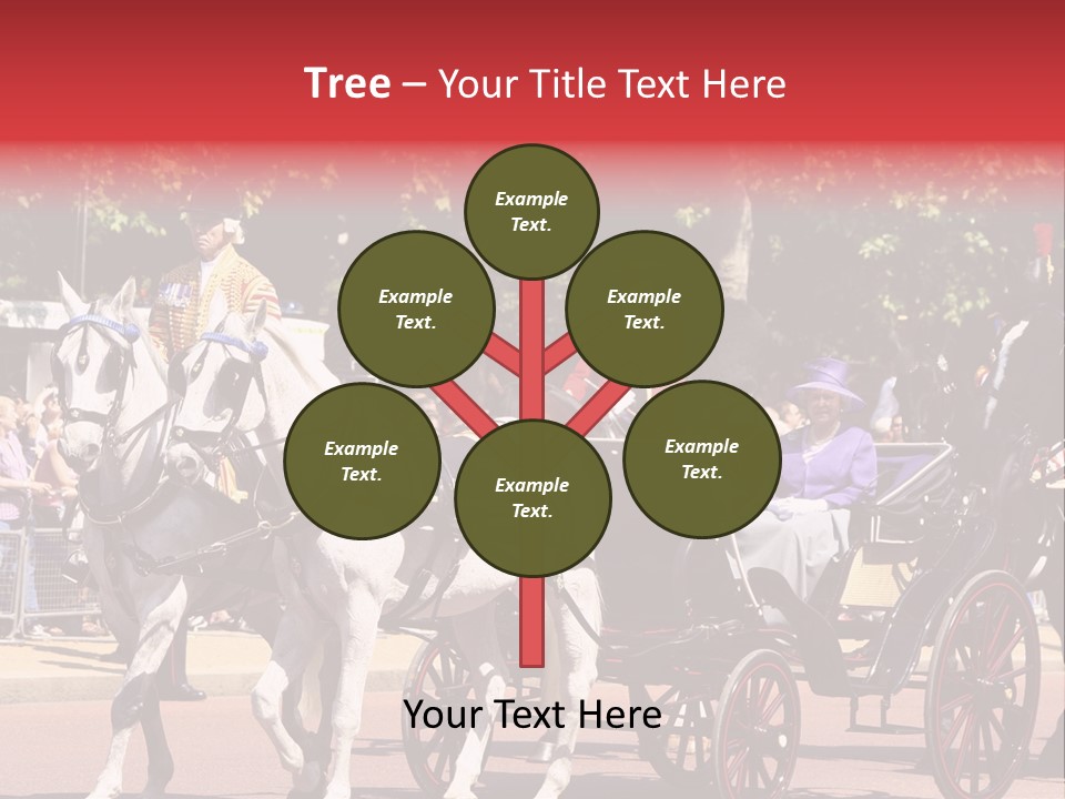 June Trooping The Colour London PowerPoint Template