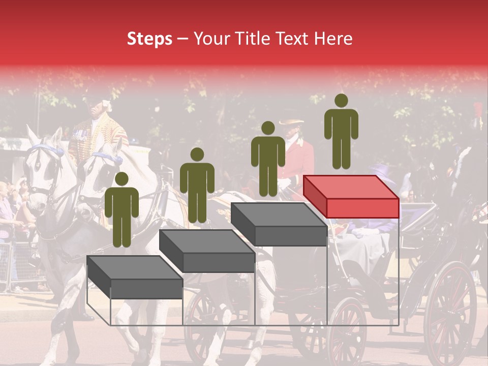 June Trooping The Colour London PowerPoint Template