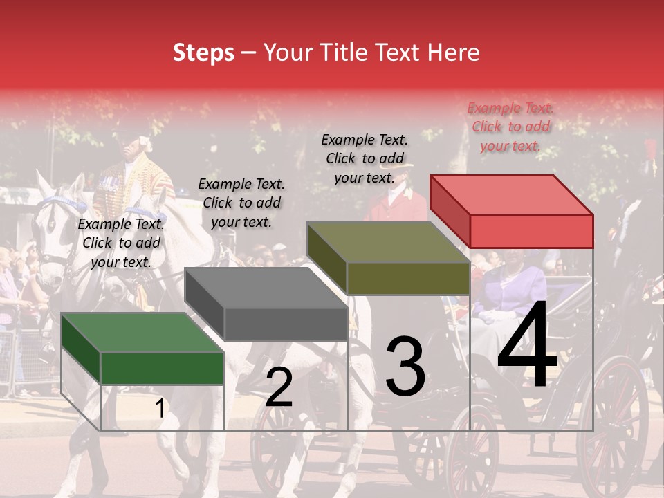 June Trooping The Colour London PowerPoint Template