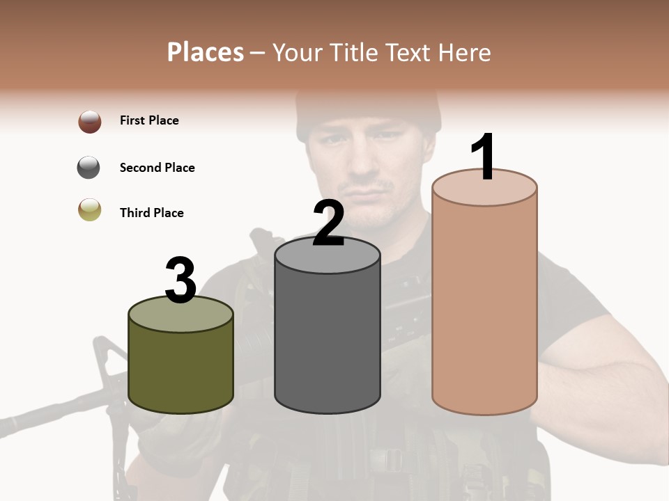 Male Portrait Man PowerPoint Template