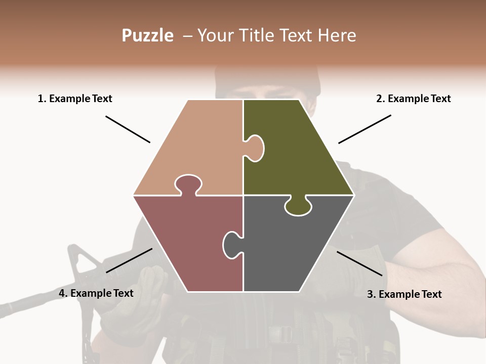 Male Portrait Man PowerPoint Template