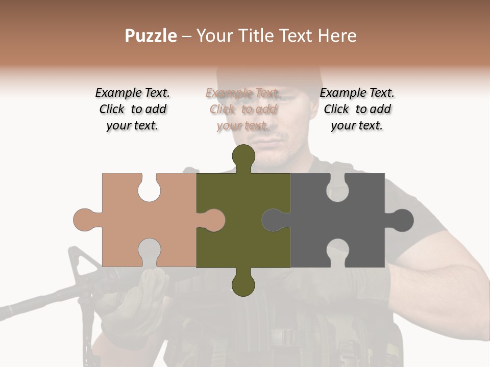 Male Portrait Man PowerPoint Template