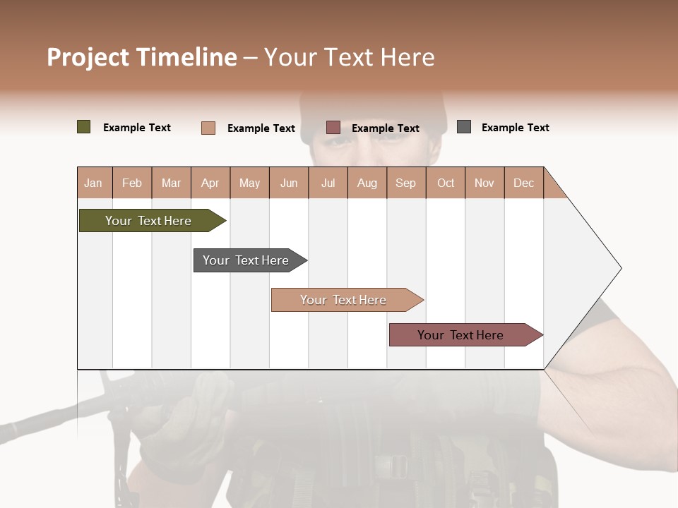 Male Portrait Man PowerPoint Template