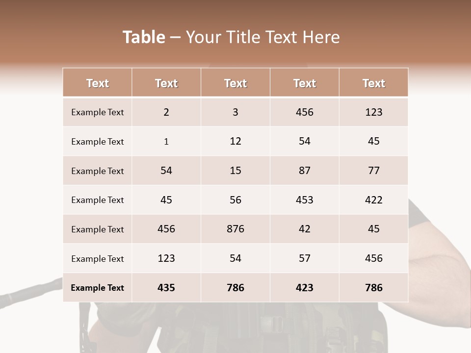 Male Portrait Man PowerPoint Template