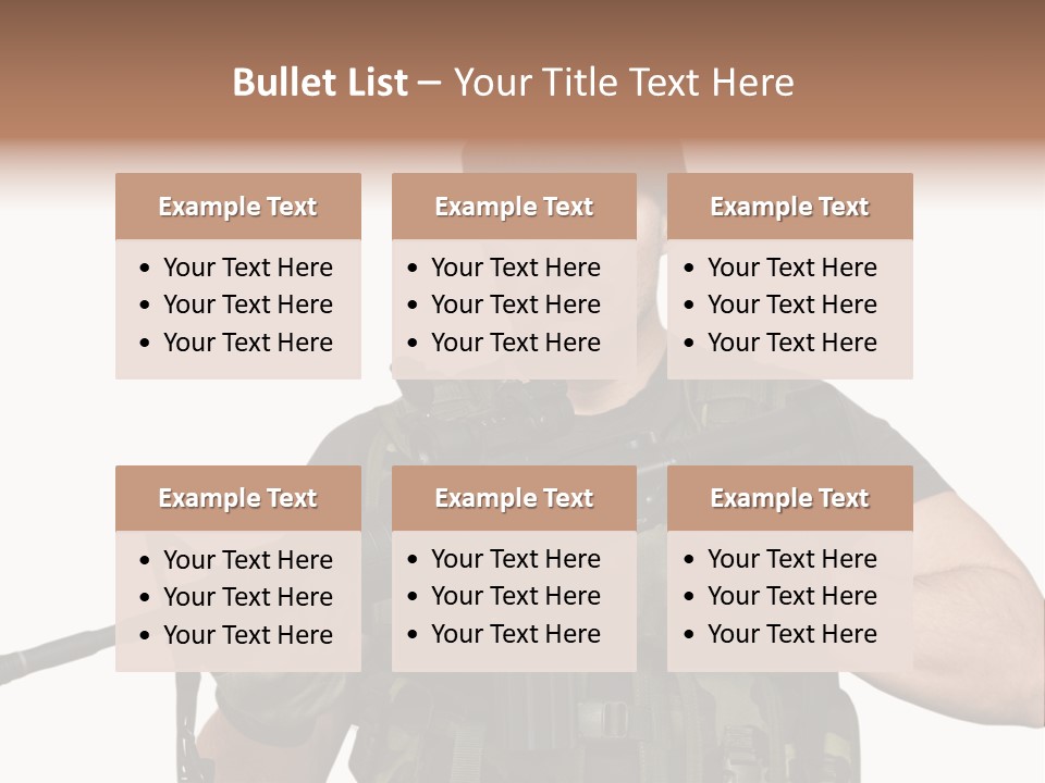 Male Portrait Man PowerPoint Template