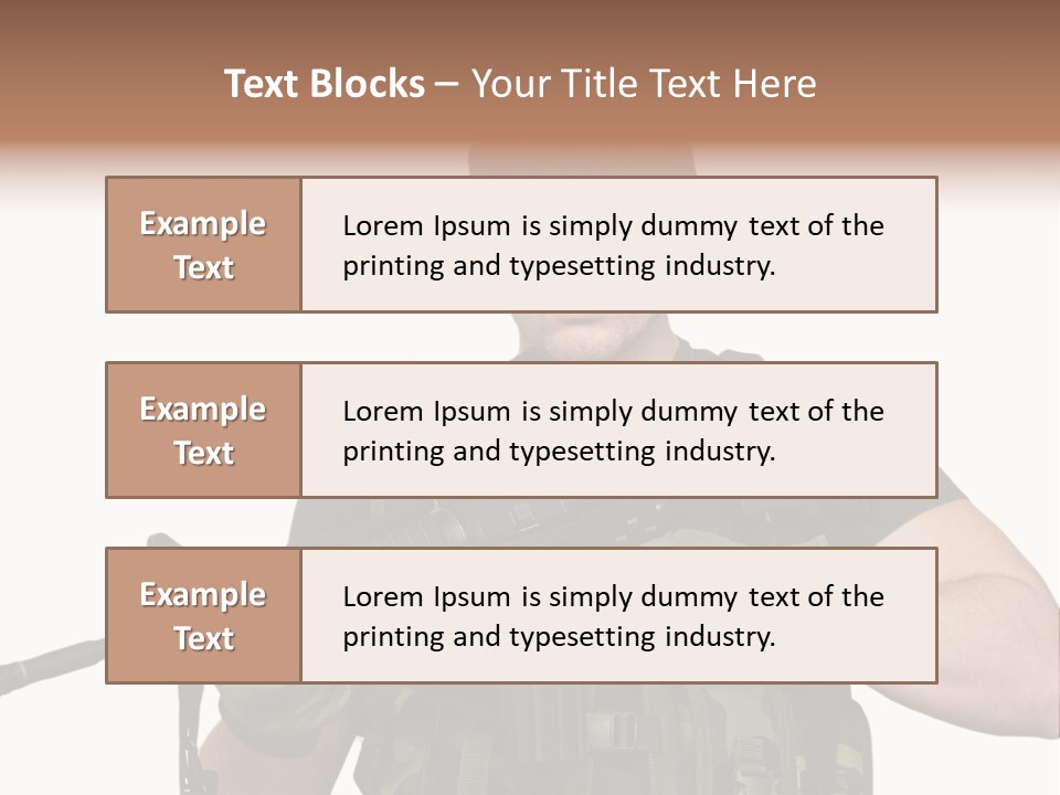 Male Portrait Man PowerPoint Template