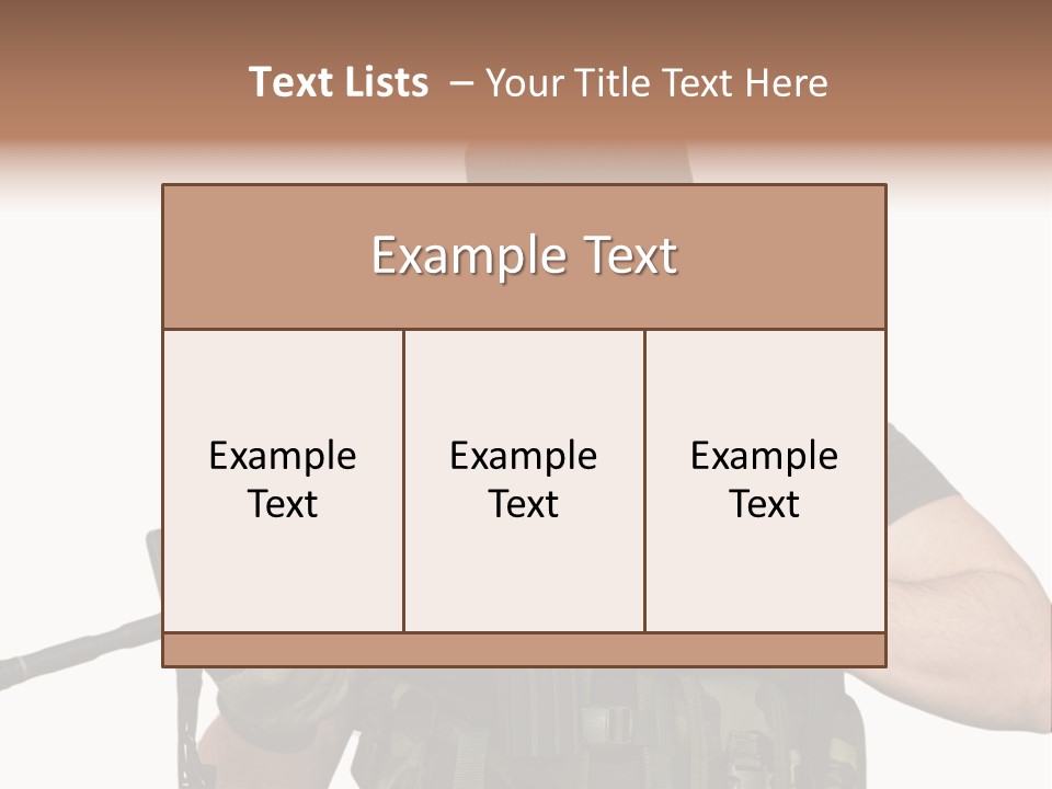 Male Portrait Man PowerPoint Template