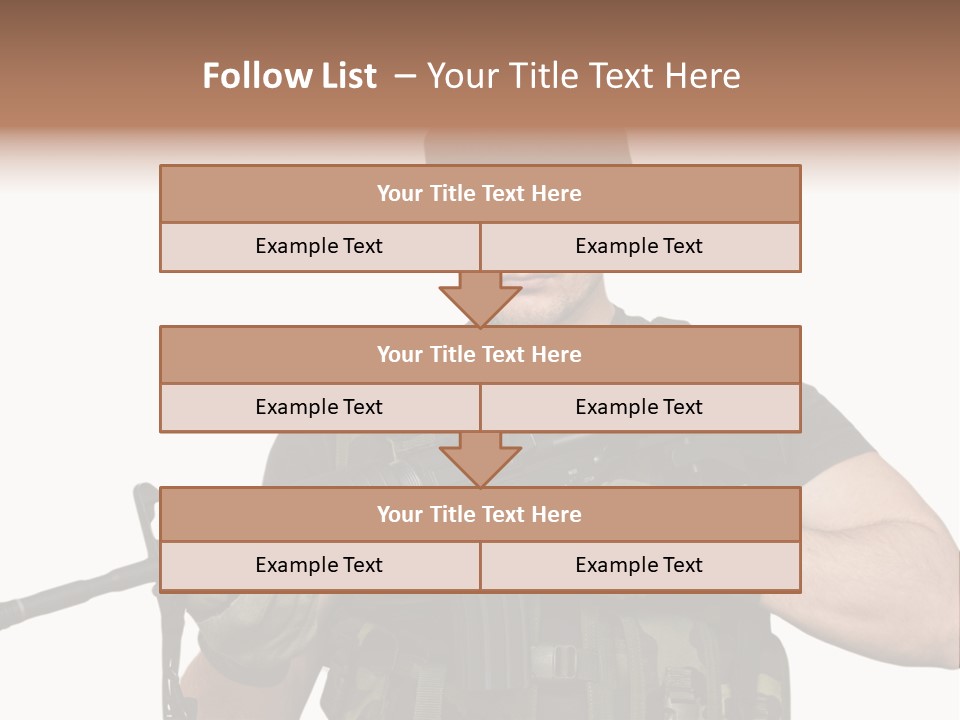 Male Portrait Man PowerPoint Template