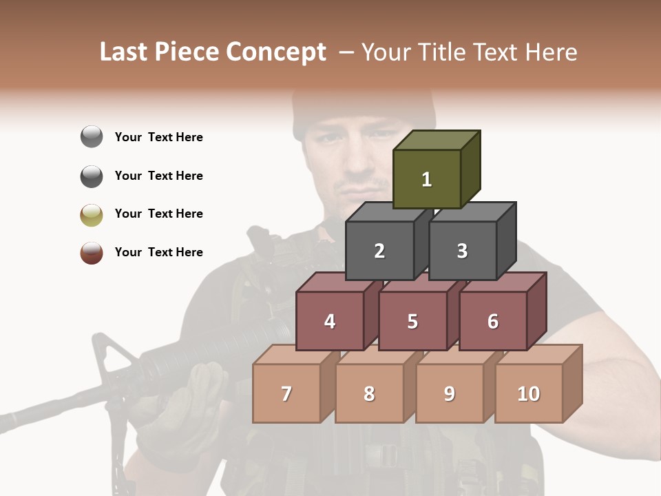 Male Portrait Man PowerPoint Template