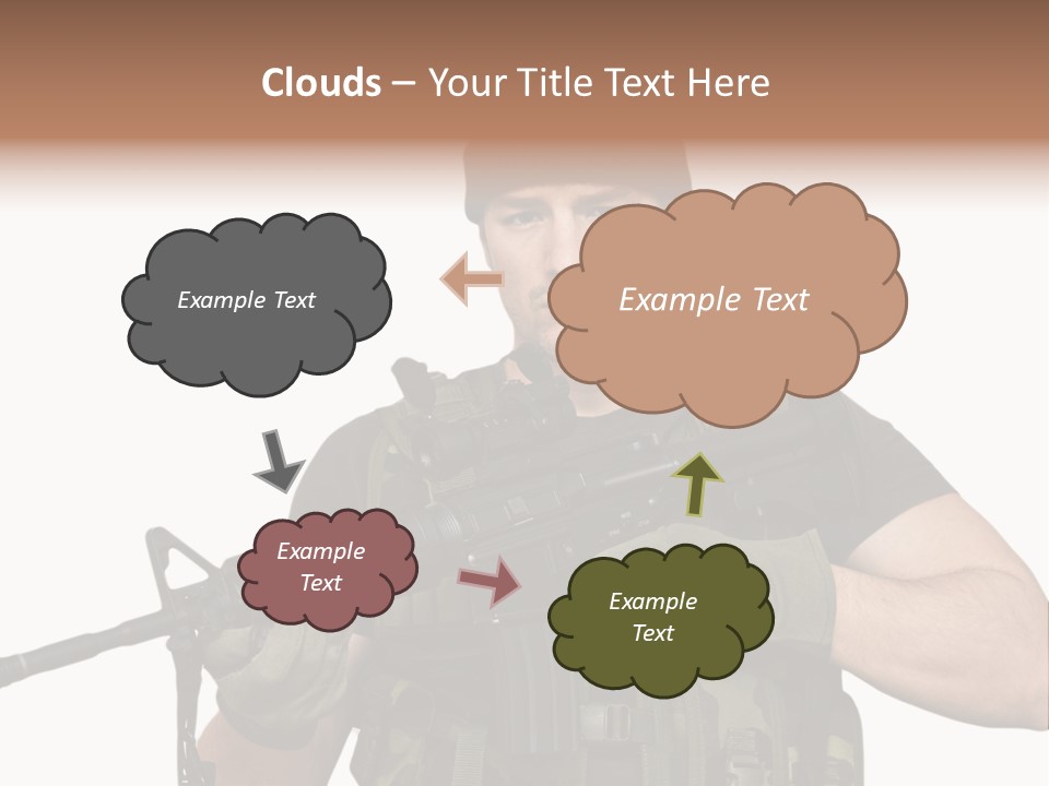 Male Portrait Man PowerPoint Template