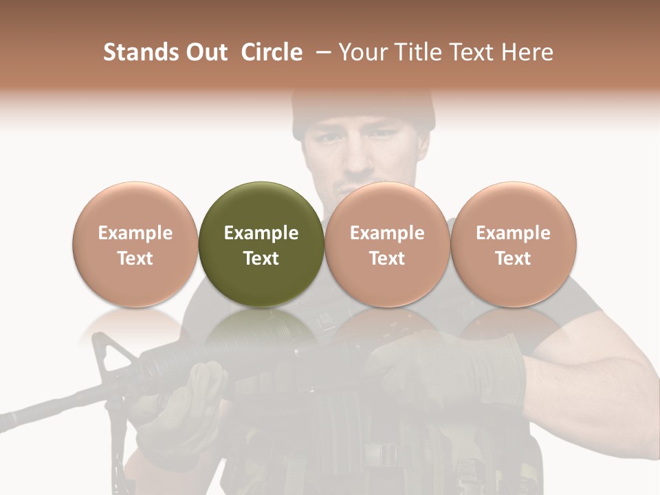 Male Portrait Man PowerPoint Template