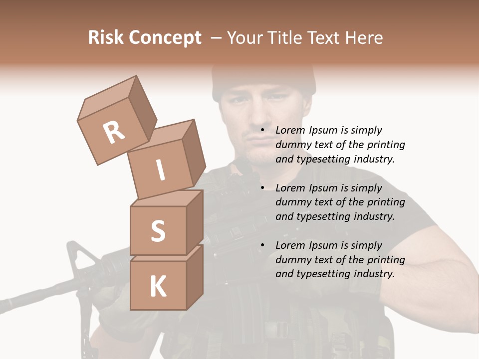 Male Portrait Man PowerPoint Template