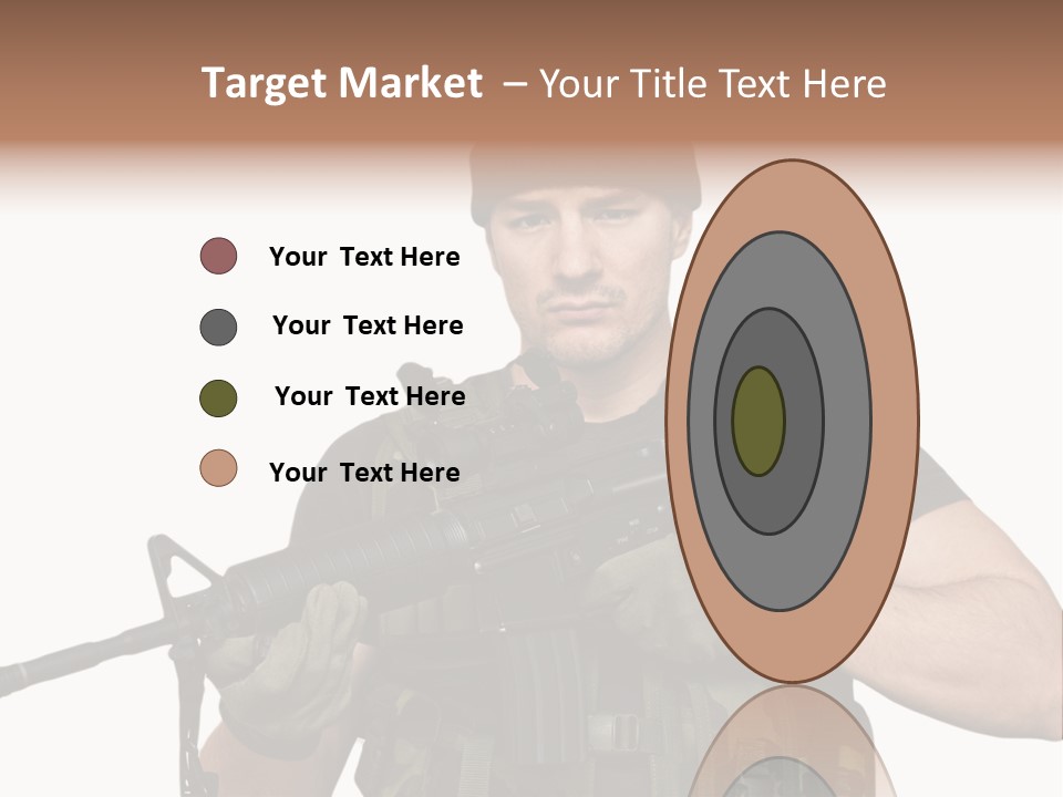 Male Portrait Man PowerPoint Template