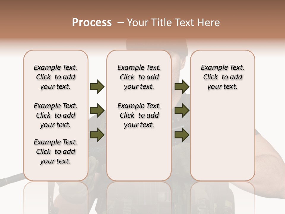 Male Portrait Man PowerPoint Template