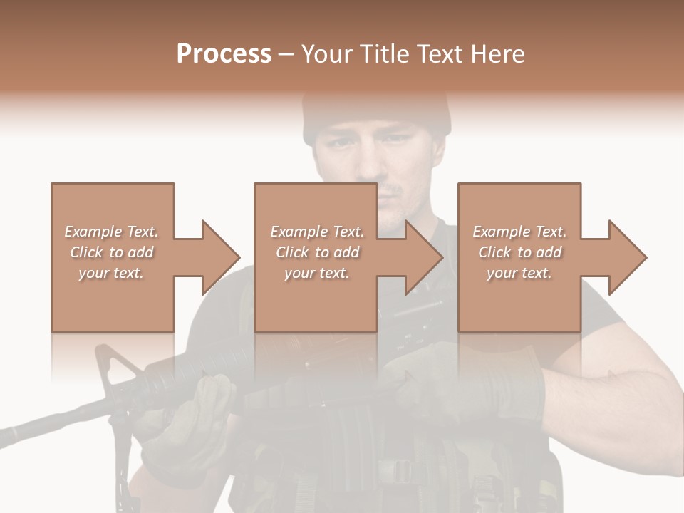 Male Portrait Man PowerPoint Template