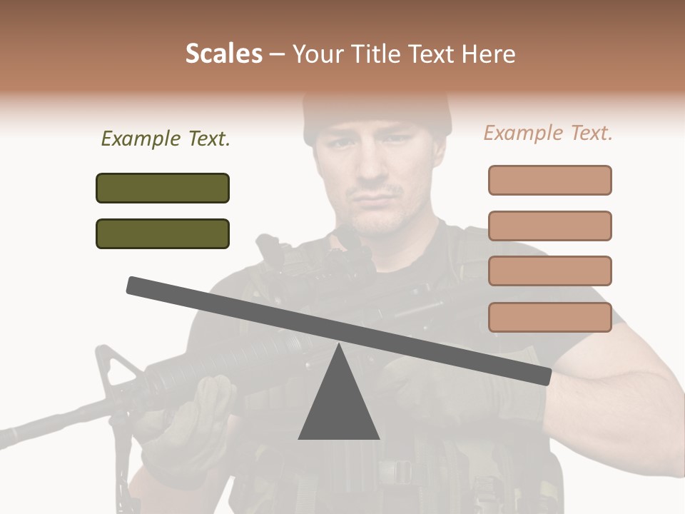 Male Portrait Man PowerPoint Template