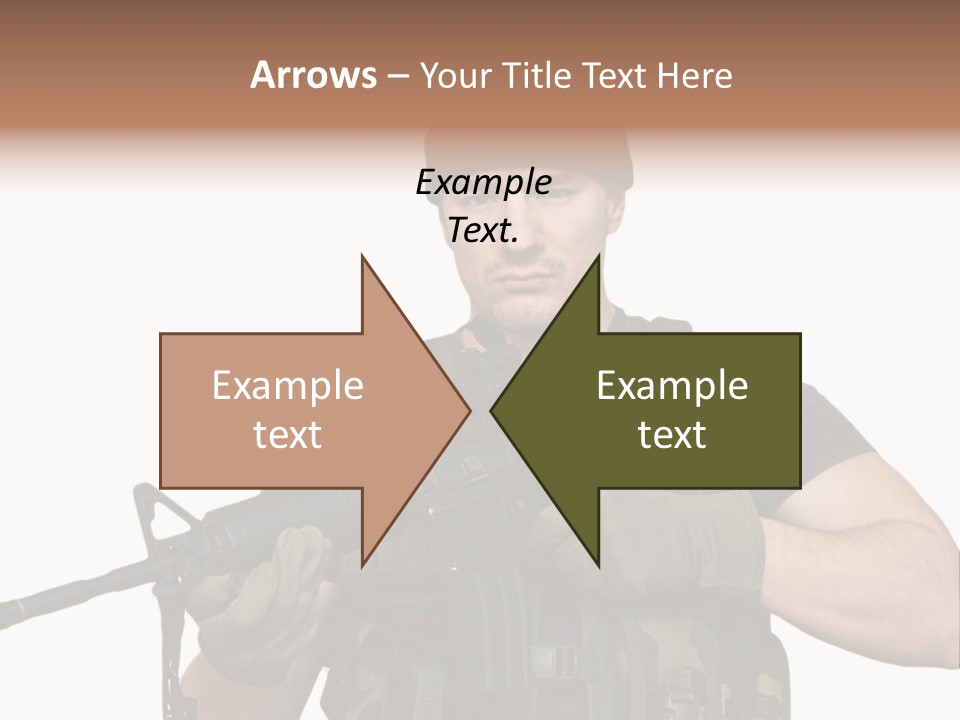 Male Portrait Man PowerPoint Template