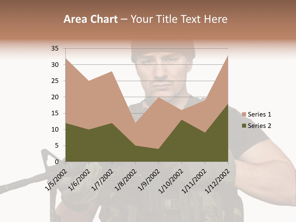 Male Portrait Man PowerPoint Template