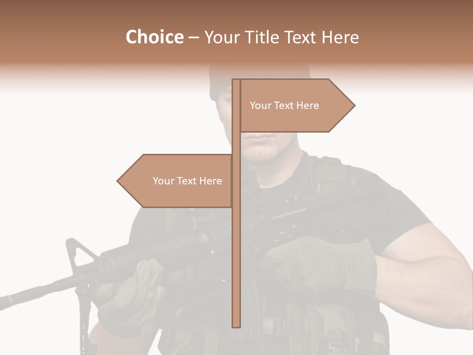 Male Portrait Man PowerPoint Template