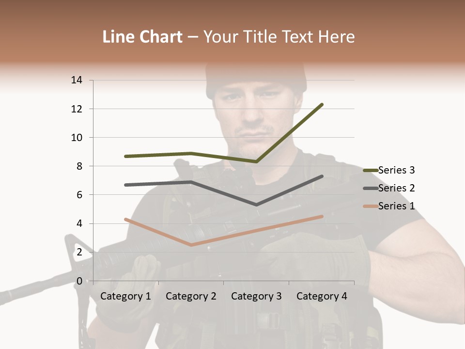 Male Portrait Man PowerPoint Template