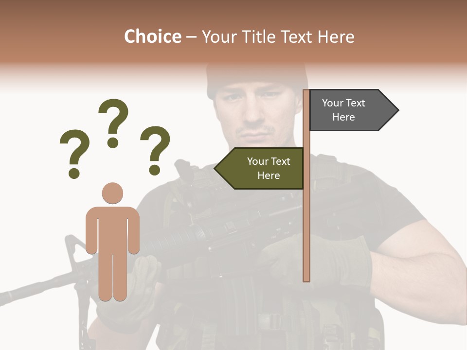 Male Portrait Man PowerPoint Template