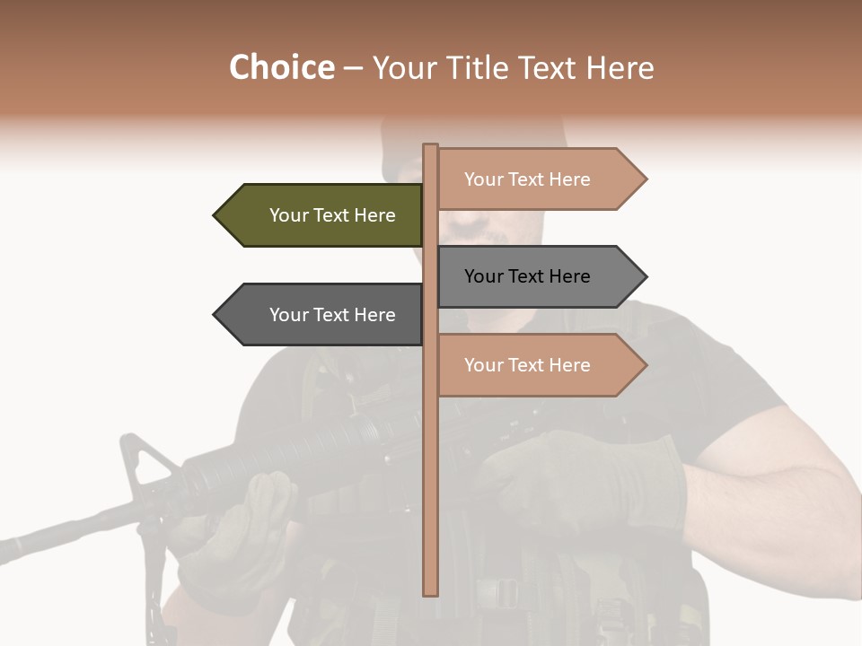 Male Portrait Man PowerPoint Template