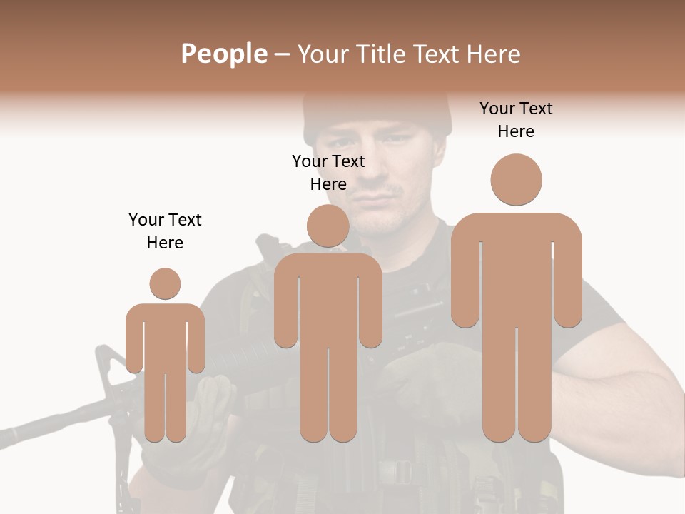 Male Portrait Man PowerPoint Template