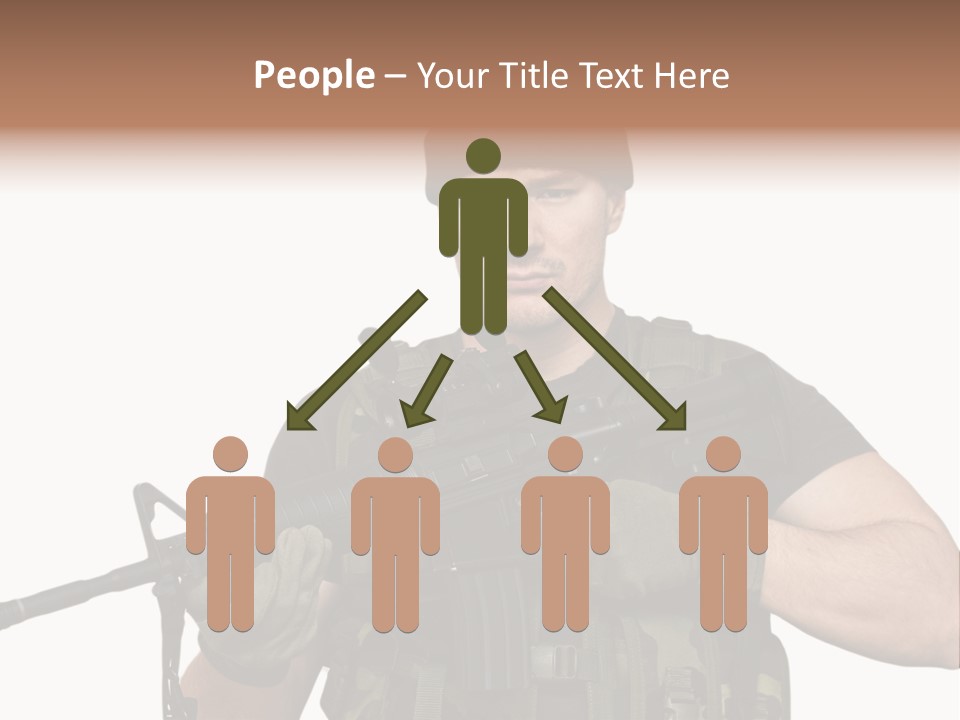 Male Portrait Man PowerPoint Template