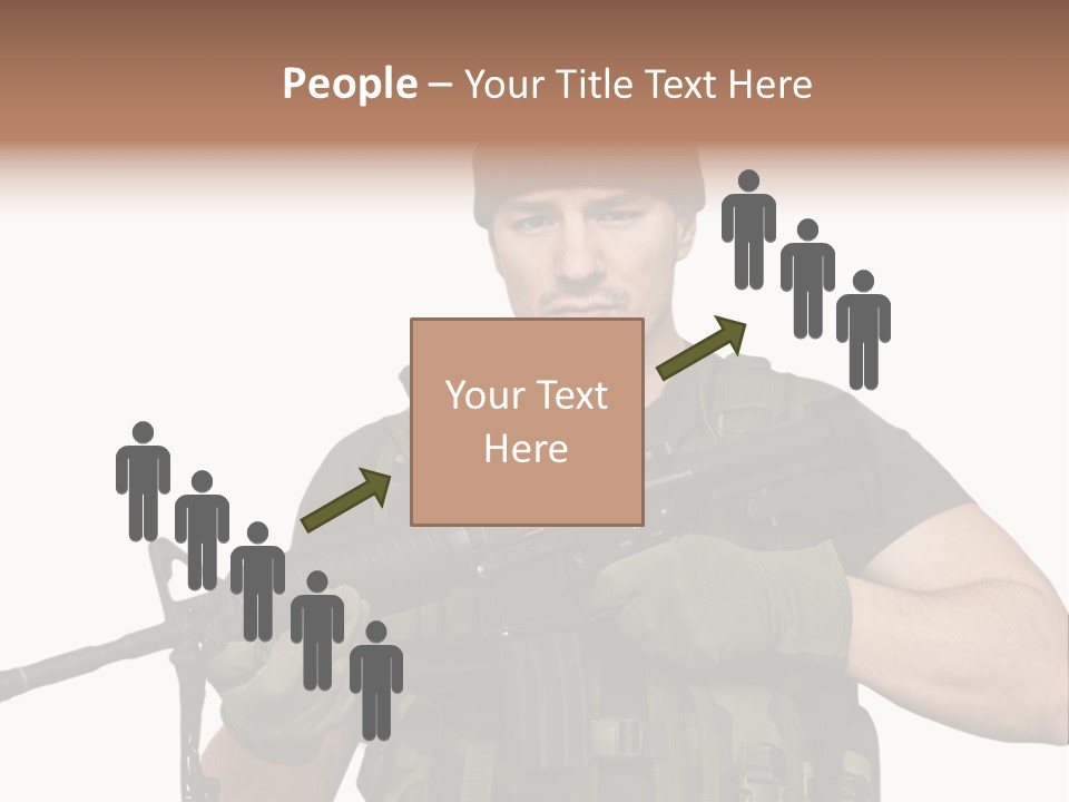 Male Portrait Man PowerPoint Template