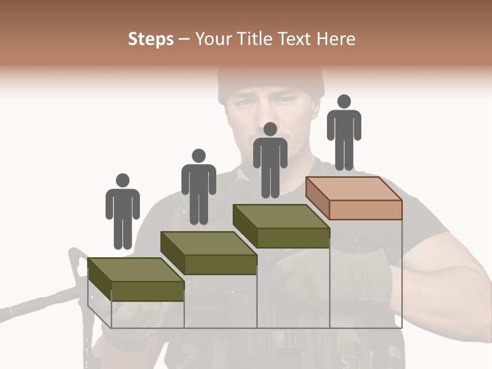 Male Portrait Man PowerPoint Template