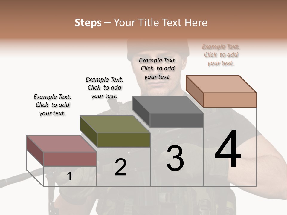 Male Portrait Man PowerPoint Template