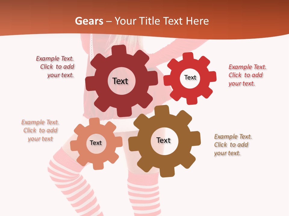 Laugh Slim Emotion PowerPoint Template